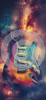 Rock music background. Rock poster. Background for music festival or concert poster or flyer, design template