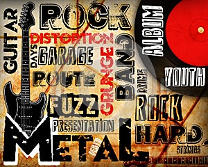 Rock Music poster