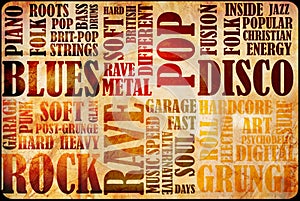 Rock Music poster