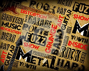 Rock Music poster