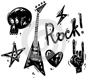 Rock music symbols