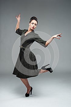 Rock`n`roll dance boogie woogie photo