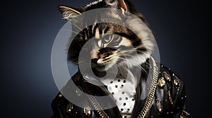 Rock \'n\' Roll Kitty: Feline Crooner Channels Inner Elvis