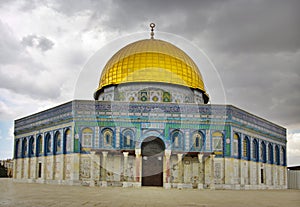 The Rock (Oman) mosque, Jerusalem, Israel