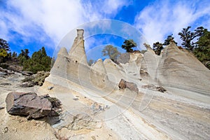 Rock Paisaje Lunar on Canary Island Tenerife photo