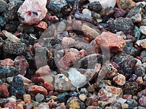 Rock pebbles background