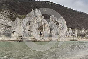 Rock phenomenon The wonderful rocks along Tsonevo Dam.