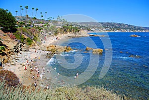 Rock Pile Beach below Heisler Park, Laguna Beach, CA