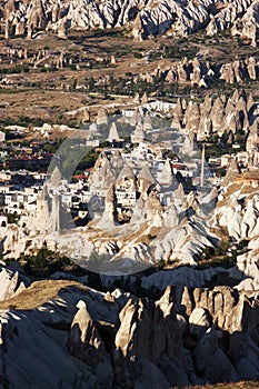Rock pinnacles in Goreme, Cappadocia, Turkey