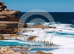 The rock pool at Maroubra beach