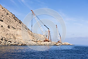 Rock Quarry At Catalina Island