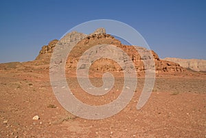 Rock and red terrain