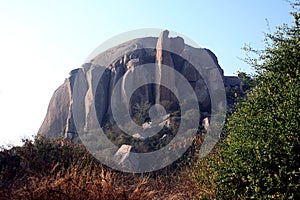Rock and Rock Pillars at Ramanagara