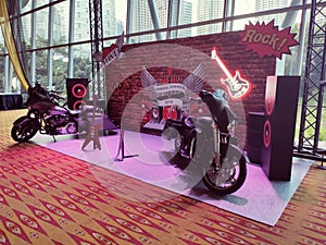 Rock and Roll Harley Davidson Photowall