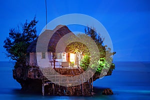 Rock romantic restaurant