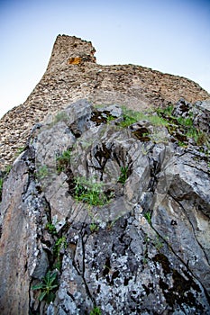 The rock, Rupea Fortress is a medieval fortress in Transylvania, Romania