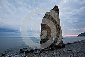 Rock Sail on Black Sea