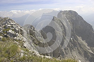 Rock scenery, Alps