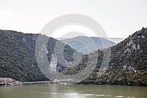 Rock sculpture of Decebalus King.