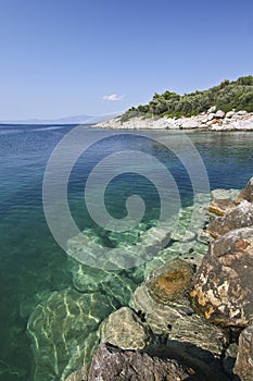 Rock and sea