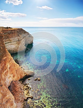 Rock and sea