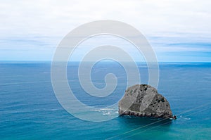 Rock and sea photo