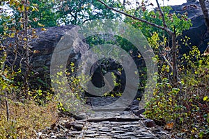 Rock shelters, Bhimbetka Madhya Pradesh