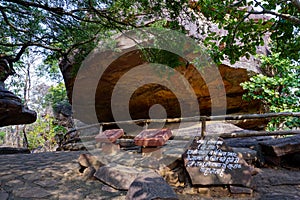 Rock shelters, Bhimbetka Madhya Pradesh