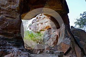 Rock shelters, Bhimbetka Madhya Pradesh