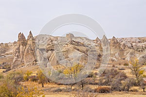 Rock Sites of Cappadocia in Love valley, Kapadokya, Turkey