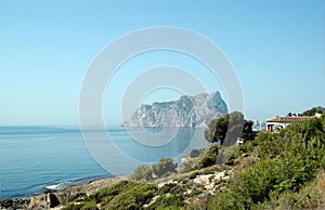 Rock in the Spanish sea