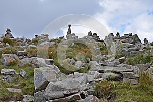 Rock stacks in low tatras