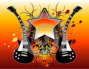 Rock star guitars