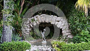 Rock statuary, Ann Norton Sculpture Gardens, West Palm Beach, Florida photo