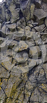 Rock Structure of german Climbing Area Scharfenstein Gudensberg near kassel