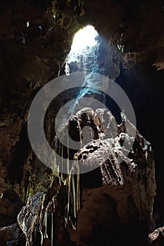 Rock Structure at Niah Caves.