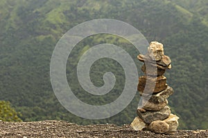 Rock Temple Kahataruppa, Badulla, Sri Lanka.