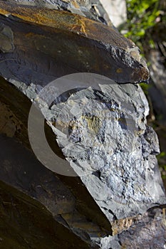 Rock texture grey brown