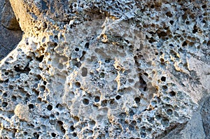 Rock texture and surface background closeup