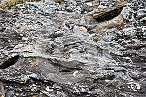 Rock texture: their natural design