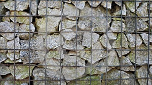 Rock texture wall background.Material stonewall surface architecture