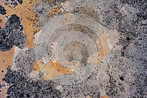 Structure of rockface