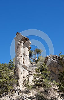 Rock Tower Points to the Sky