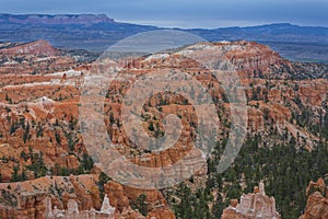 Rock towers Hoodoos in National Park Bryce Canyon, USA