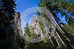 Rock Town in Adrspach