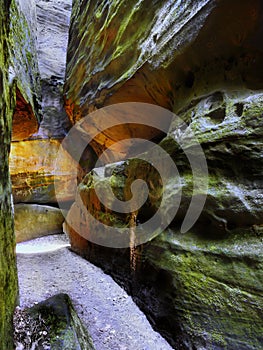 Rock Town Adrspach, National Park, Czech Republic