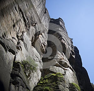 Rock Town, National Park of Adrspach-Teplice in Czech Republic,