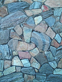 Rock wall pattern