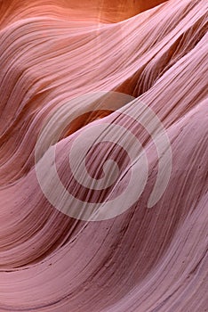 Rock wave, Lower Antelope Canyon, Hasdestwazi, LeChee Chapter, Navajo Nation, Arizona photo