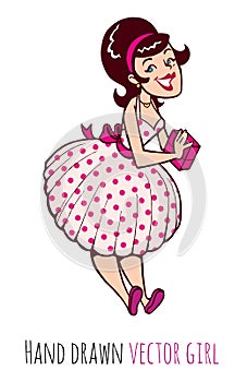 Rockabilly fashion girl